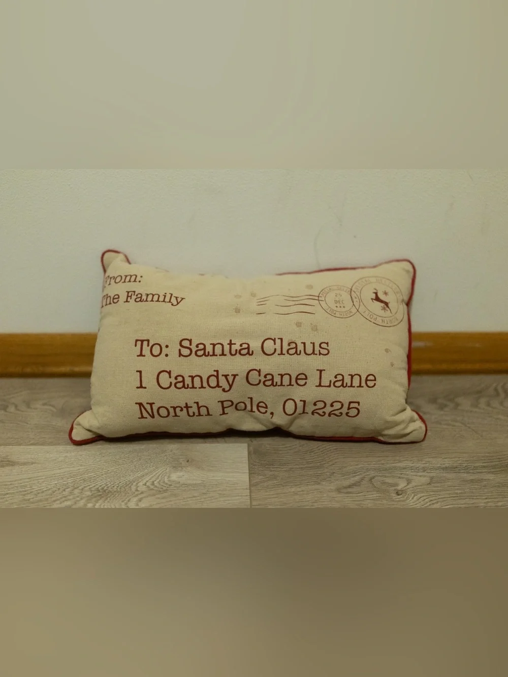 Assorted holiday pillows
